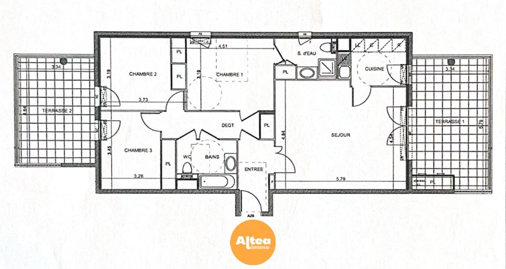 Appartement T4 MARSEILLE 09 (13009) ALTEA IMMOBILIER