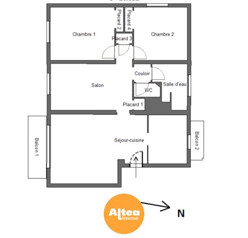 Appartement T4 NIMES (30000) ALTEA IMMOBILIER